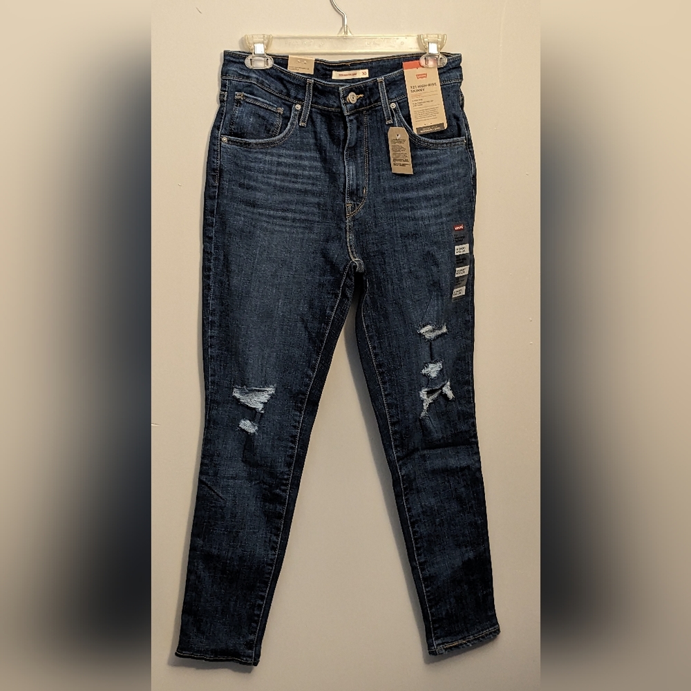 Women's Levi's 721 High Rise Skinny Jeans Size 10 Short - W30 L28